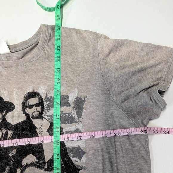 Brooks & Dunn Tour 2007 Gray Tee Size XL PRE-VINTAGE Honest! All my stuff is! :) - Picture 6 of 8
